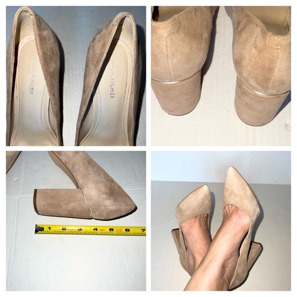 MARC FISHER SUEDE PUMP - Picture 11 of 12